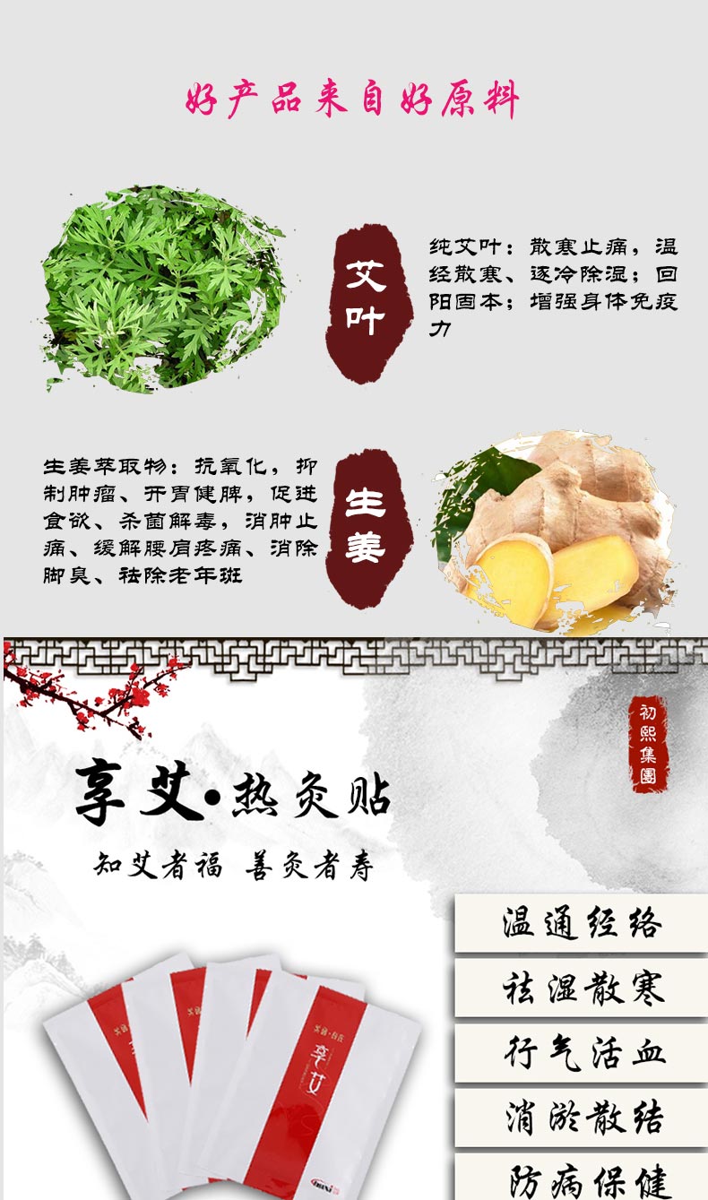 享艾热灸贴